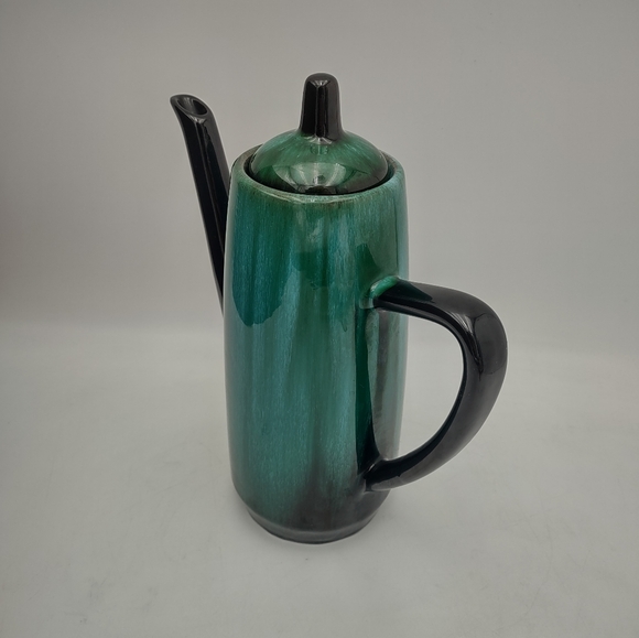 Blue Mountain Coffee/Tea Pot chipped lid - Picture 4 of 11